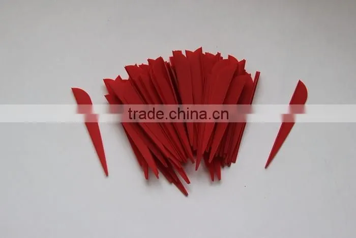 Best Selling Plastic Arrow Vanes Archery Hunting Arrow Fletching Vanes