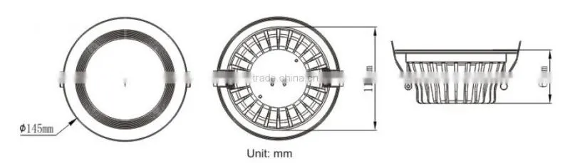 WEJ Factory direct provide 25w led down light