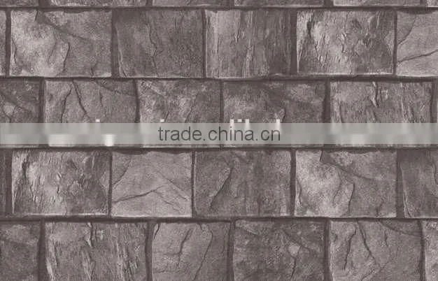 PVC brickwork wallpaper