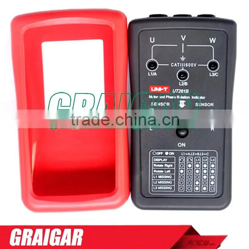 Electronic Phase Sequence and Motor Rotation Indicators UT261B Tester Meter