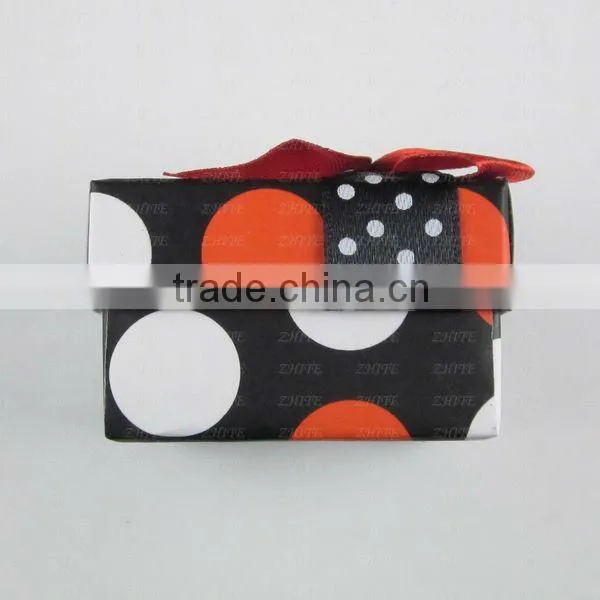Hot Selling Red Bowknot Square Packing Box Wholesale ZTPB-0024
