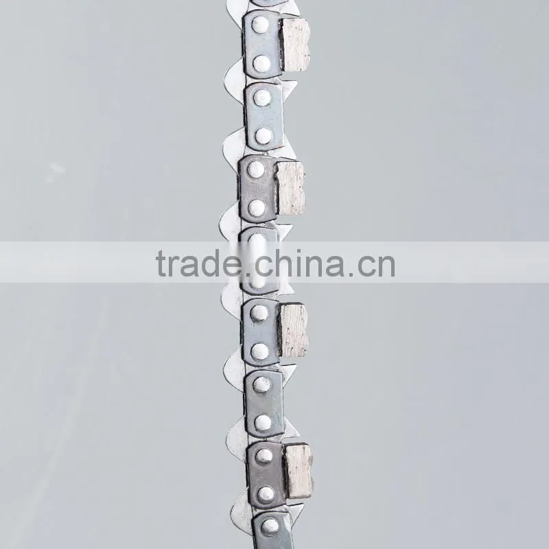 2015 newest 3/8" Guage 0.063 stone saw chain of garden tool parts/wholesale oregon chain saw