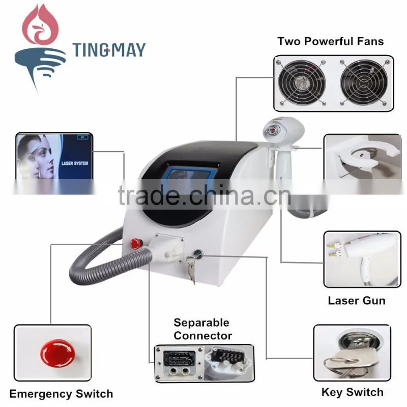 Multifunction Laser tattoo removal pigment Removal Machine
