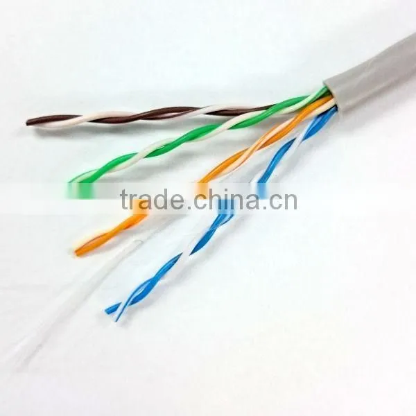 China supplier- 4pairs twisted stand wire UTP CAT 5e / CAT6 LAN cable for sale
