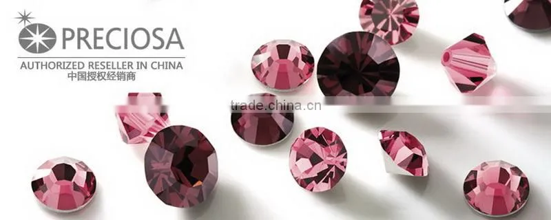 Original PRECIOSA Flat Back Stone Hotfix in Jet,MC Baguette FB, ART.438 26 210