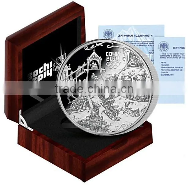 wooden coin box