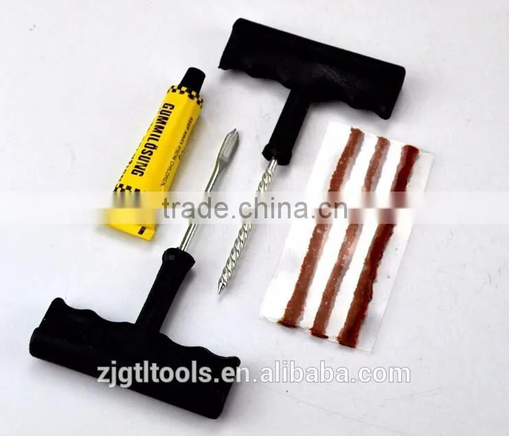 TLTR-01 Heavy Duty Tubeless Tire Repair Kit T-Handle Tire Plug Kit