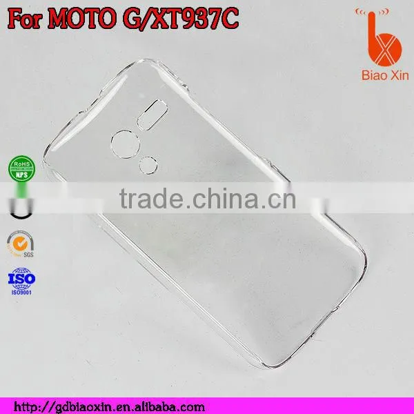wholesale cell phone case for moto g, for motorola XT1028 crystal case