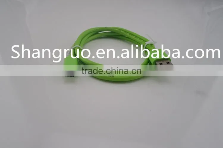 Fast speed colorful USB 3.0 to type C PVC jacket charging cable