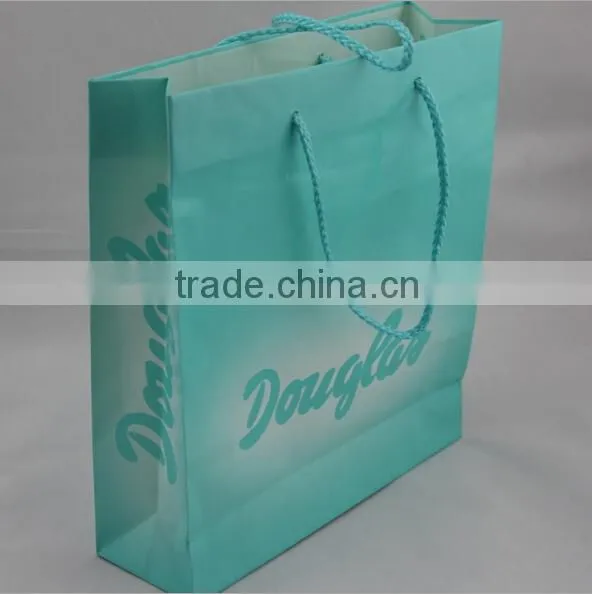Custom made silver kraft paper bag gift bags handbags