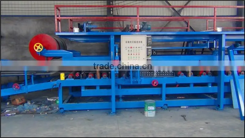 eps foam sandwich panel making machine / production line