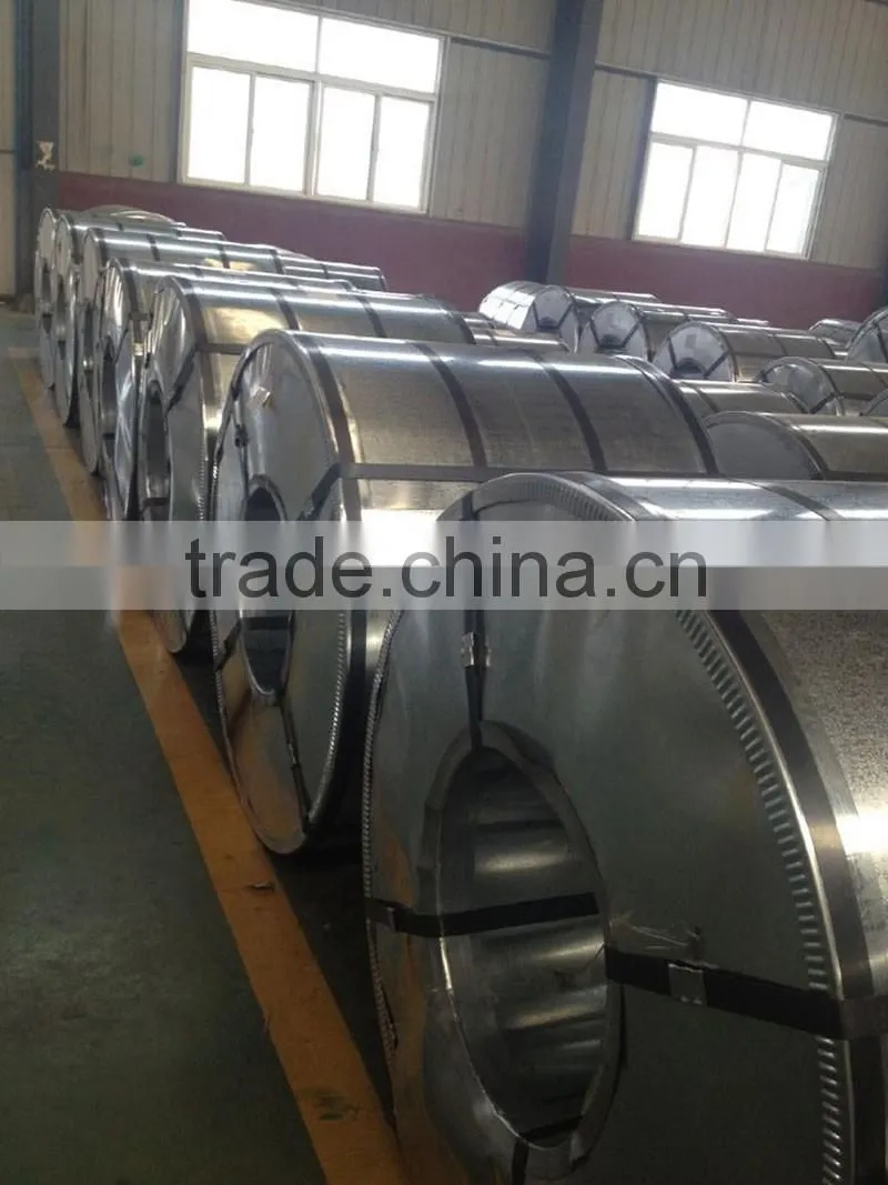 Galvanized steel coil for making drywall stud and track