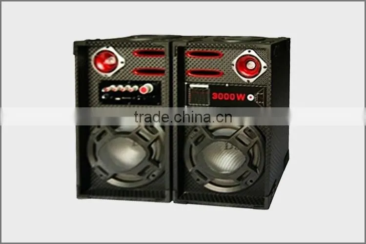 8inch Sound Bar Speaker Price Wood Dj Speaker Sound System With Light