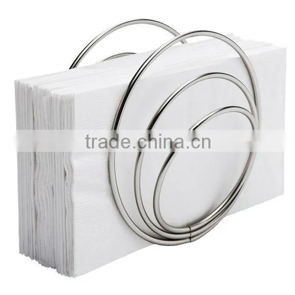 Customized Tabletop wire napkin tissue holder