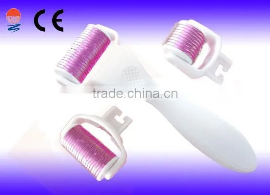 2015 best selling products Titanium derma roller 3 in 1 for face