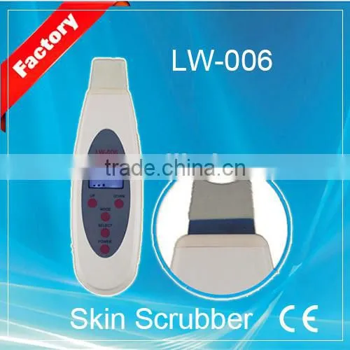 LCD ultrasonic skin scrubber LW-006 skin cleaner