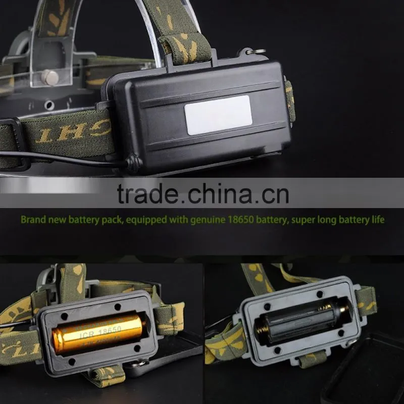 3 AAA Super Bright LED Headlamp Flashlight PIR Motion Sensor Head Torch