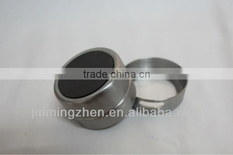 magnet spice set with stand,stainless steel spice set