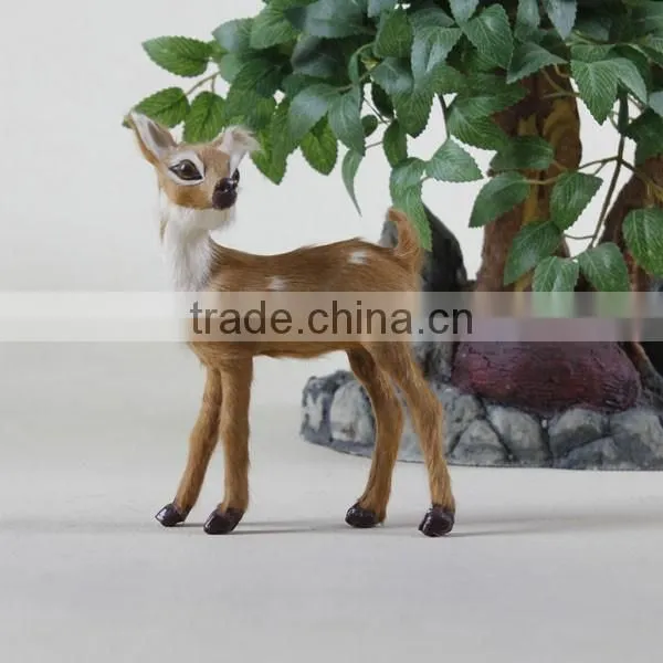 plush animals breathing pets mini plastic deer toy