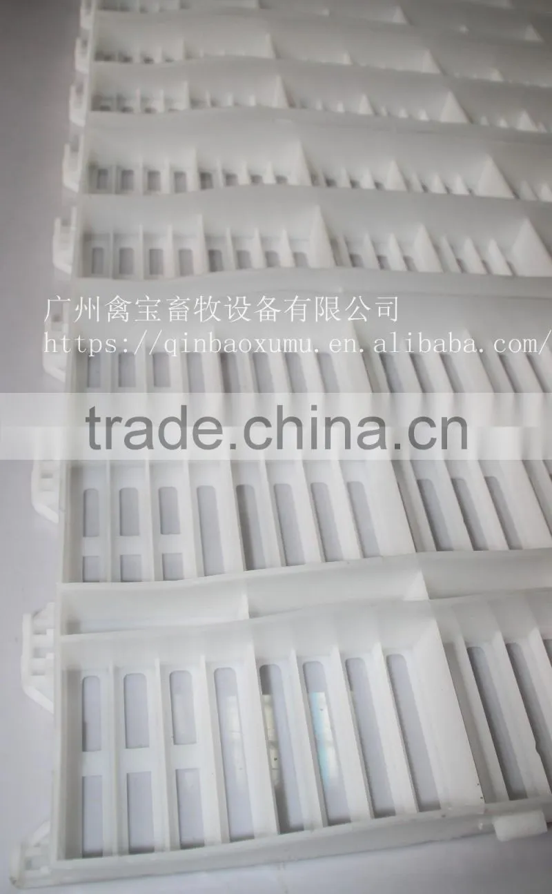 Plastic slatted floor for livestock farming/hot sale plastic slatted floor