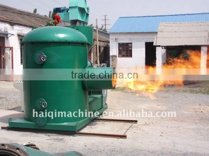 biomass burner for food production line