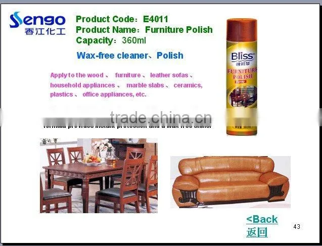Furniture Polish spray