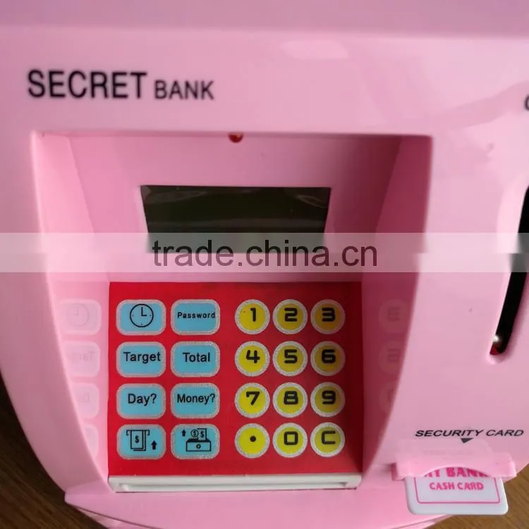 New Style Mini ATM Bank Mini ATM money bxo Toy For Kids