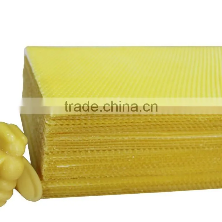 China supplier 100% natural beeswax foundation sheet for sale