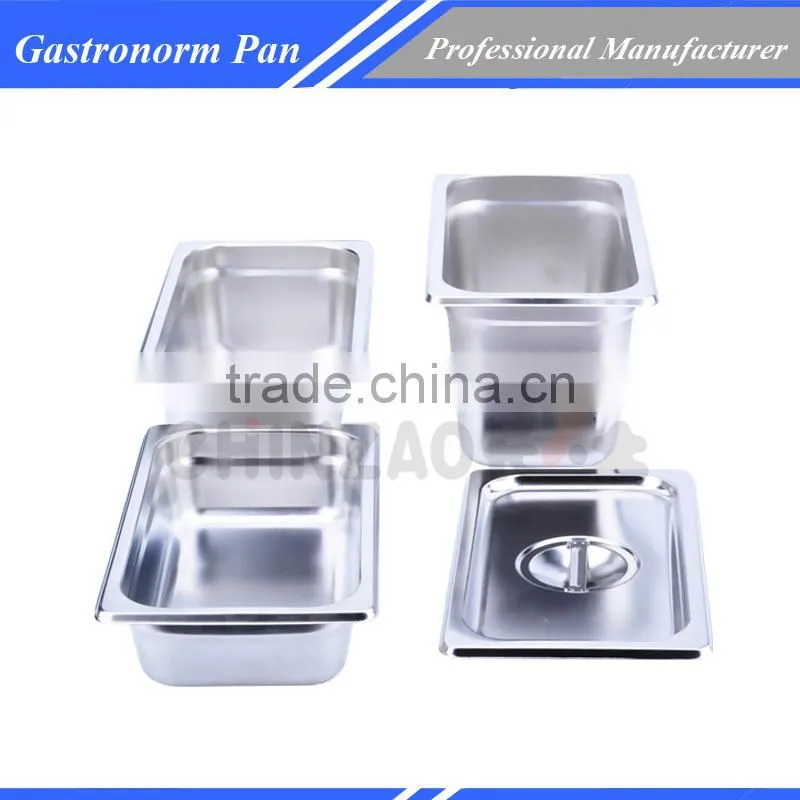 1/9 Stainless Steel Gastronom Pans/Gn Food Pans/Gastronom Container Buffet Ware1925A