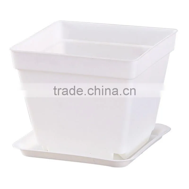Cheap square black plastic plant flower nursery pot 10*8.5cm