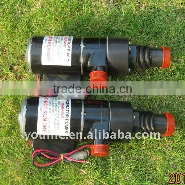 Singflo hot sale 12v waste water sewage pump