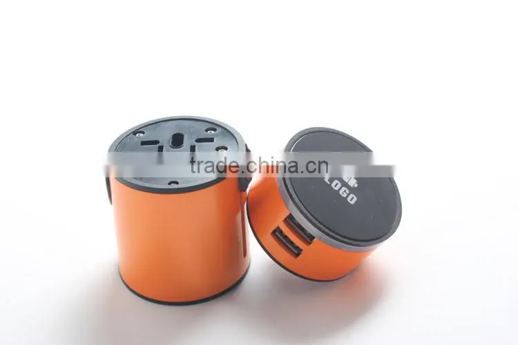 Dual USB Ports Travel Adapter With LED Indicator Light