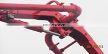 18m small trailer mounted concrete boom pump