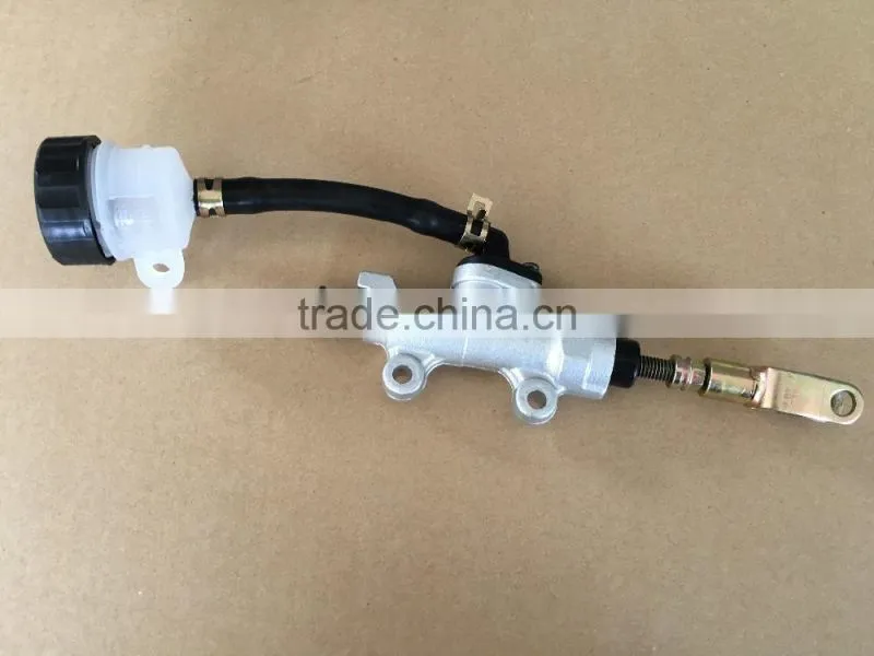 Rear Brake Master hydraulic Reservoir Cylinder Brake Pump Fits 110CC 125CC 200CC 250CC ATV Dirt Bike Scooter Brake Master Cylin