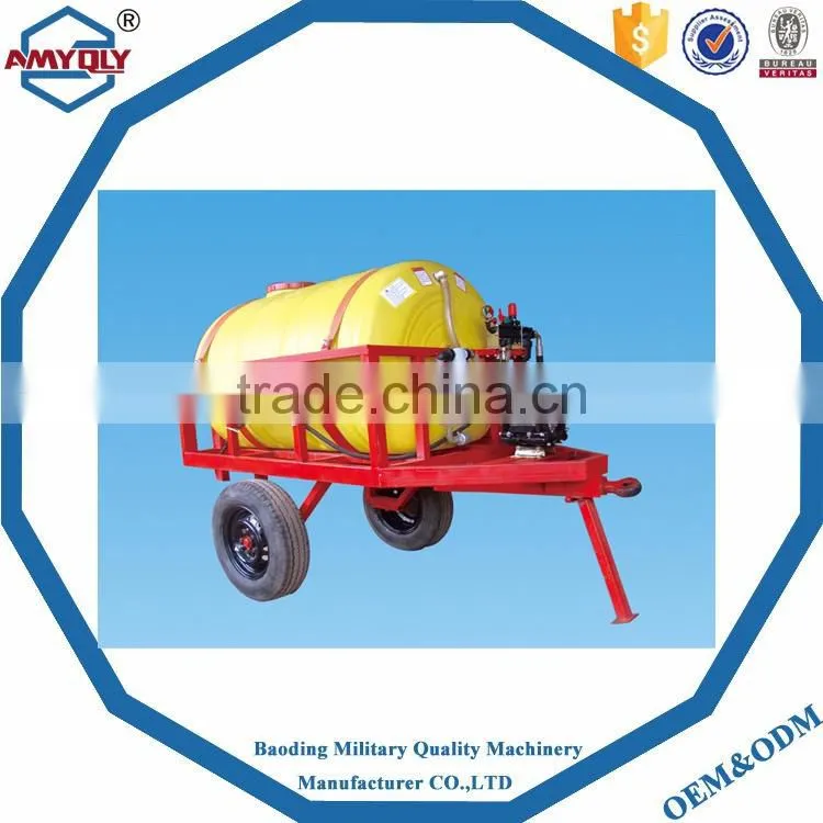 2016 new Trailed fertilizer spreader with farm tractor/granular fertilizer spreading machine/manure