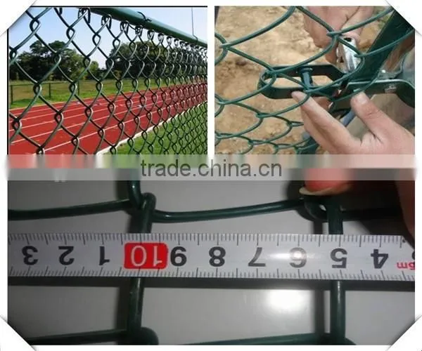 high quality galvanized chain link fence for sale / garden fence chain link fence for sale