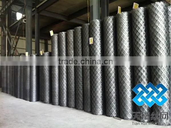 steel/aluminum expanded metal wire mesh (factory)