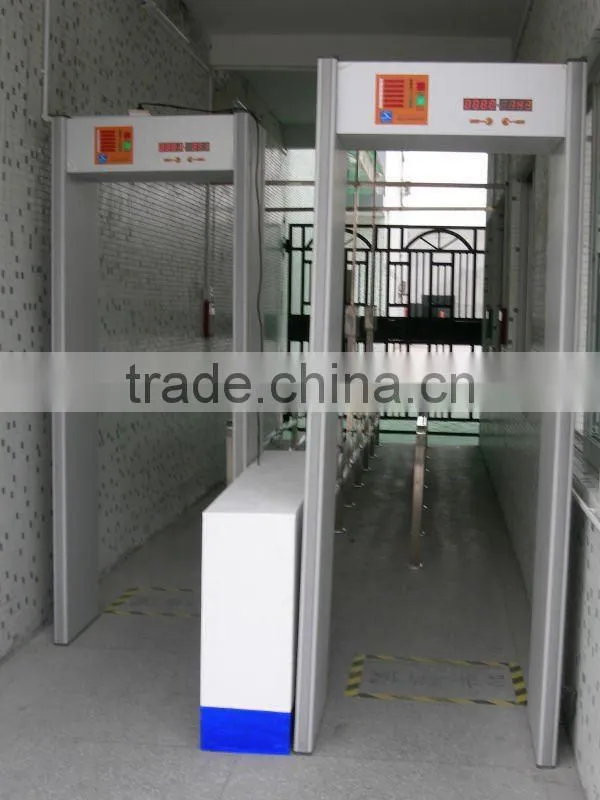 hot! walk through metal detector Alarm gate(XLD-A LED)