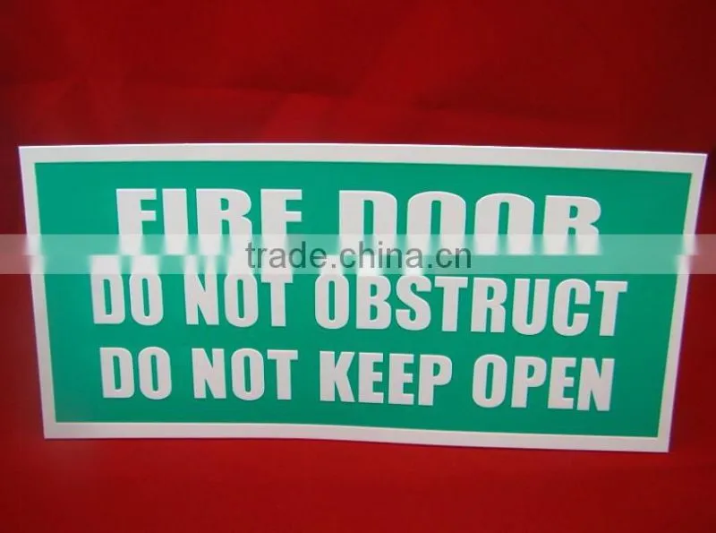 safety reflective warning signs