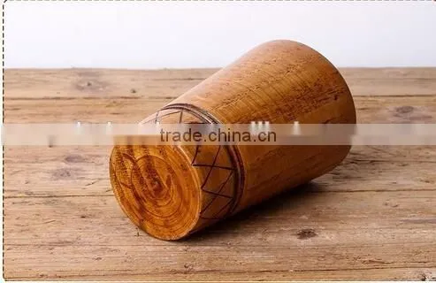 Wooden tea mugs