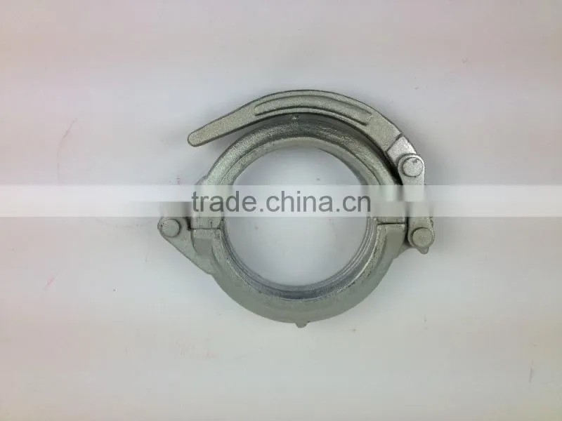 High Quality Pipe Clamp Fittings Forging Concrete Pump Pipe / Rubber Hose Clamp China Supplier