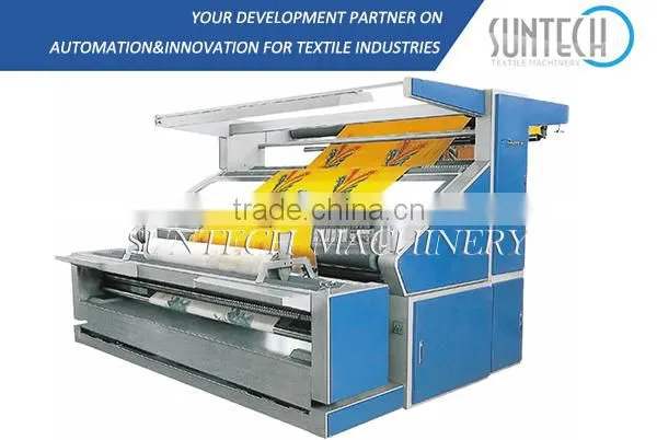 SUNTECH New Design Knitted Cloth Inspecting Table, Fabric Inspection Machine