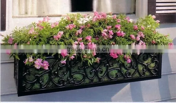 artical iron casting street flower planter ,garden decoritive flower planter