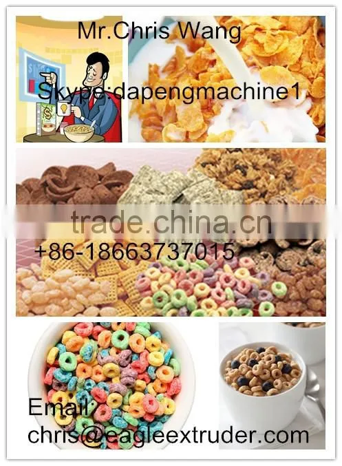 puffed cereal machine