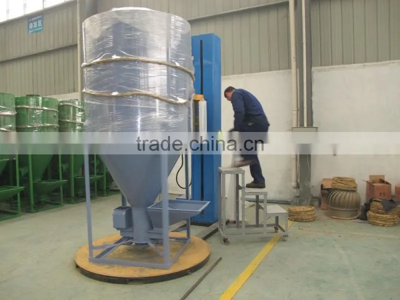 Animal feed mixing machine for different animal feed