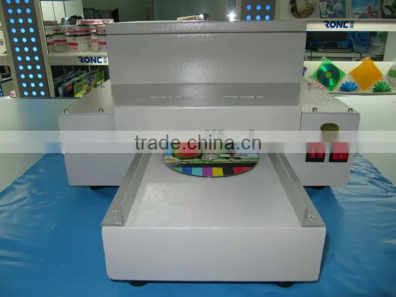 UV golssy oil coating machine for CD DVD disc