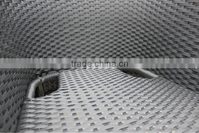 8014+CF687 Outdoor PE synthetic rattan furniture 4 seated garden sets