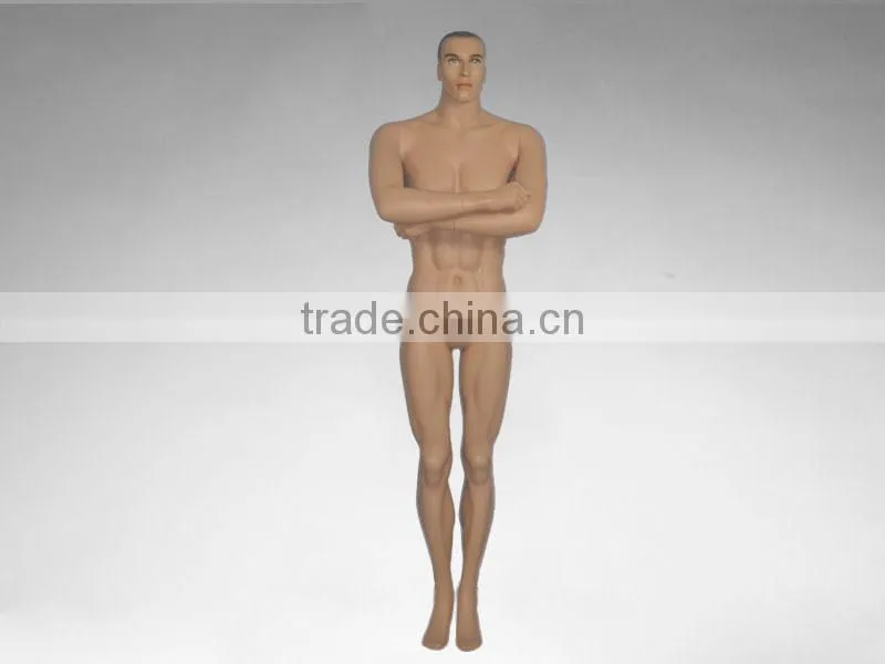 Lifelike dummy sportswear display modern muscle male mannequin