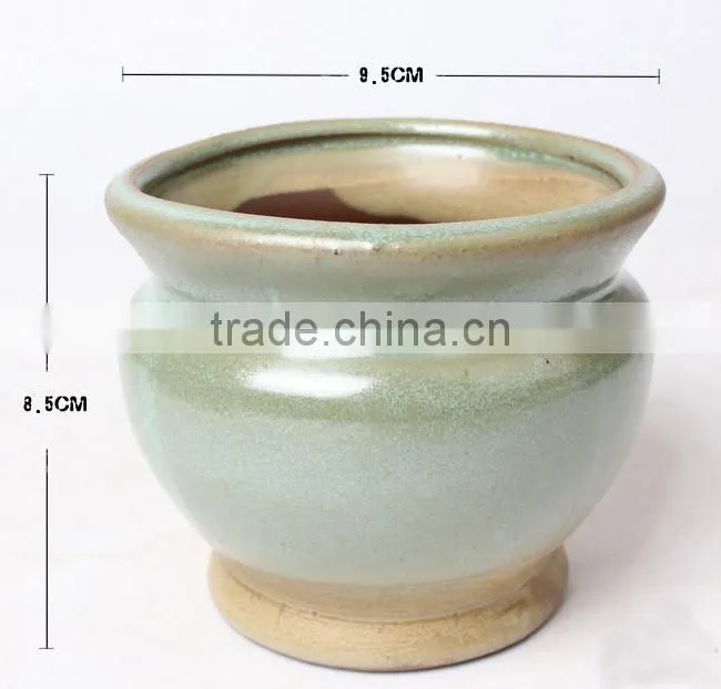New design small indoor succulents ceramic flower pots