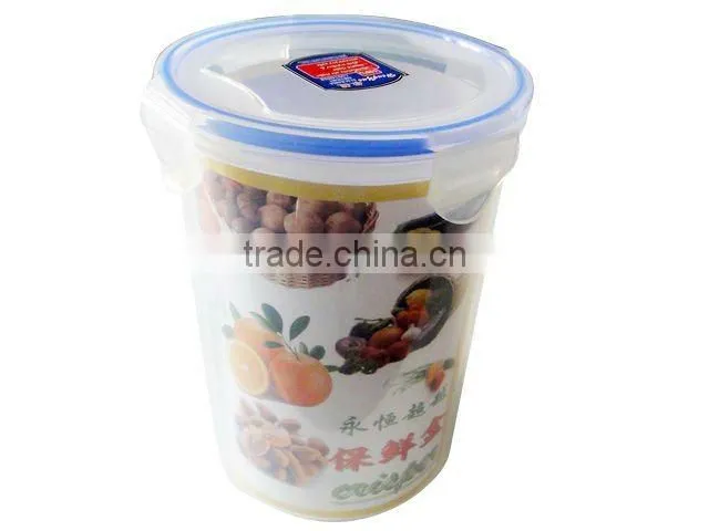 Plastic airproof crisper freshness bowl, food storage box, 2012 hot selling
